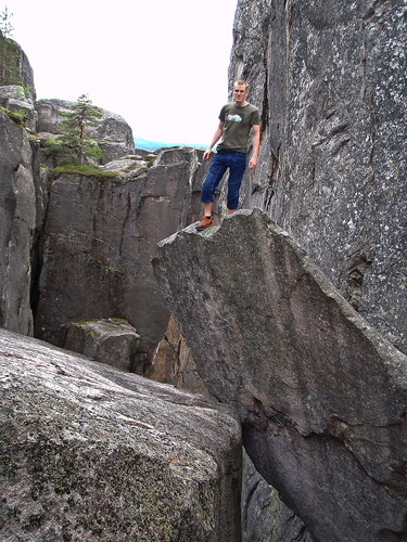 Snart oppe på "platået" like nord for Gygrestolfjellet.