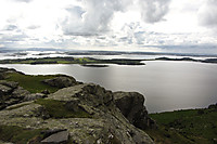 Stavanger sett fra Hodnafjellet.