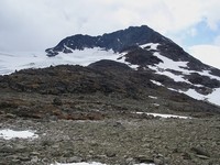 Visbreatindens sett fra nord.