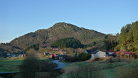 Brakstadfjellet sett fra øst (Tveit)