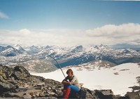 Rett før toppen