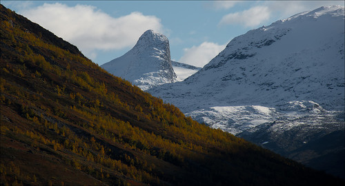 Stetinden sett fra Sognefjellveien