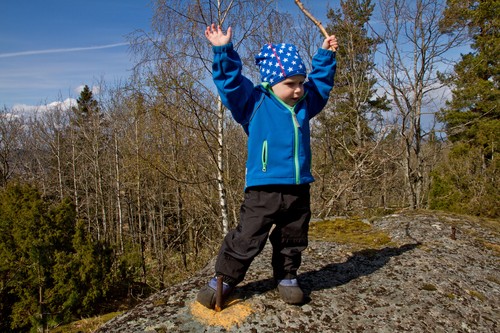 På toppen!