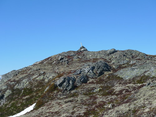 Varde med trig-merke Ljosandberget 1116