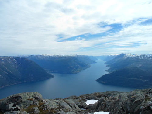 Utsikt inn Sørfjorden