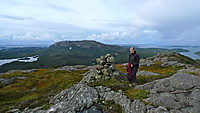 Fra Øyjordfjellet mot Eldsfjellet i vest