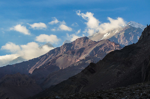 Kveldsstemning på Aconcagua.