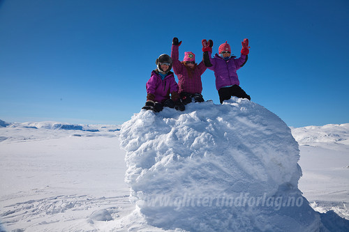 Lillagjengen, Elin, Vilde Marie og meg.