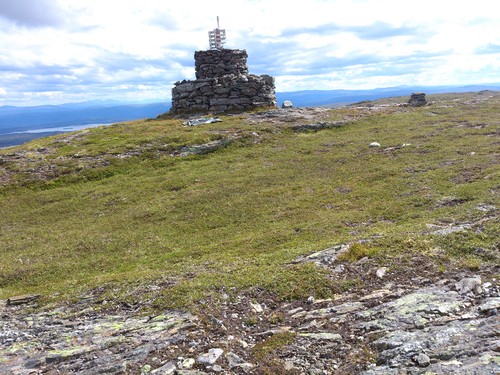 Flott utført varde på Rensfjellet.