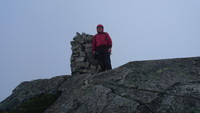 Jan sørget for fotobevis av meg på Vesttoppen!