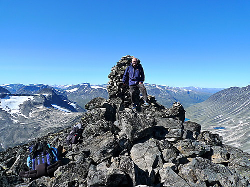 Semeltinden mot Visdalen i nord