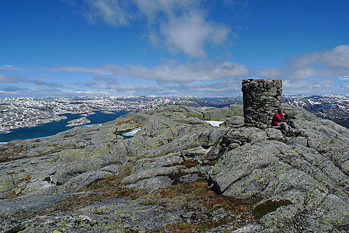 Toppvarden Skjerjavasshovden 19. juni 2010