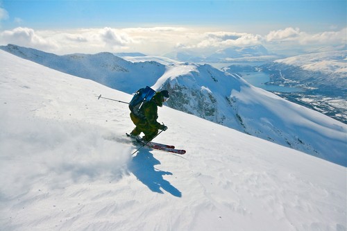 Undertegnede på tur ned fra Gabrielfjellet.