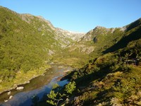 The way up Stordalen