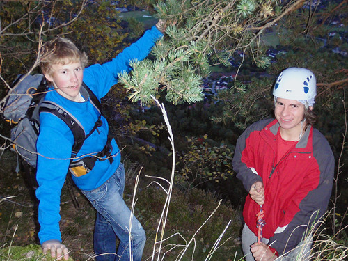 Carl Fredrik og Bjørn-Even ved snufestet.