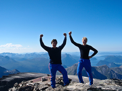 Fellesbilde på toppen!