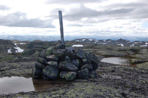 Kvannfjølli/Kvannefjellet, høyest i Tokke kommune 