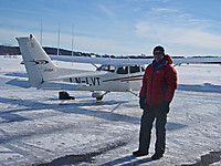 Flyet som fraktet oss over store deler av Sør-Norge.