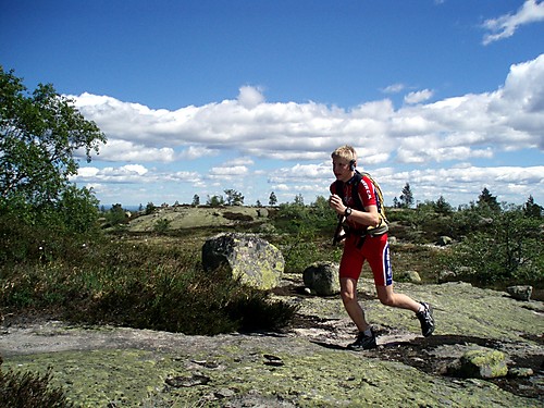 Siste stykket opp til Solhomfjell.