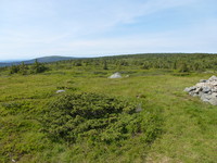 Fra Vesle Lunkefjell mot Lunkefjell og Neveltoppen