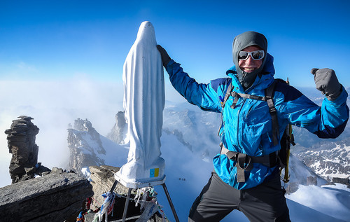 Undertegnede på toppen av Gran Paradiso!:)