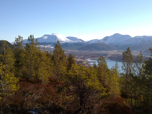 Kvannfjellet og Urfjellet i bakgrunnen