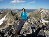 Summit of Skulgamtinden. Third and last day of official Tromsø summer-ness.