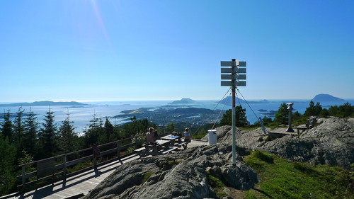 Det flotte toppområdet på Solheimfjell