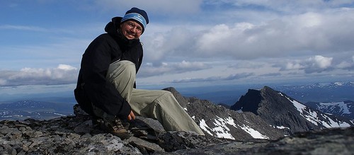 Nord-Norges høyeste nådd. De tre fylkestoppene i nord ble tatt på samme rundturen, og griseflaks med været hele tida.