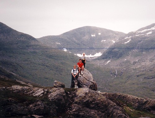 Ved Bubergsskaret med Trollfjellet bak.