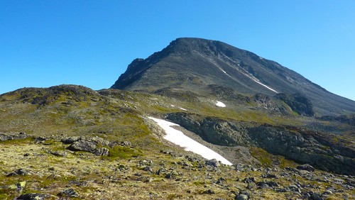 View of Besshøe from the southwest