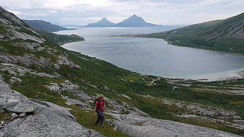 På vei oppover