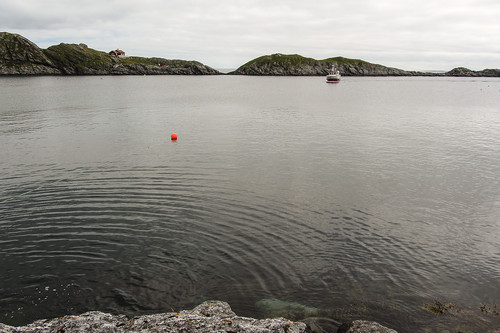 Båten kommer for å plukke meg opp.