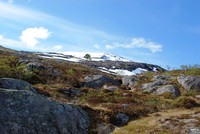 Snø på Middagstind