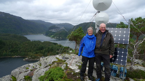 På Hokøy Sørtoppen. Foto: Malvin