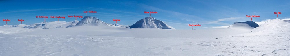 Dette flotte utsynet som møtte oss ved inngangen til Holåbreen var verdt turen i seg selv.