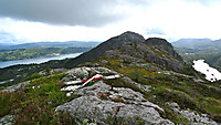 Fra Borefjelletet mot Gaustadfjellet i øst