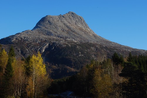 Heilhornet en flott høstdag. Bilde tatt 21/10-12