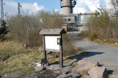 Trimpost med besøksbok og reg.bok for Ti-Topper'n Grenland.