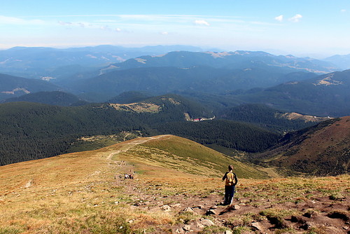 En nydelig dag på Hoverla