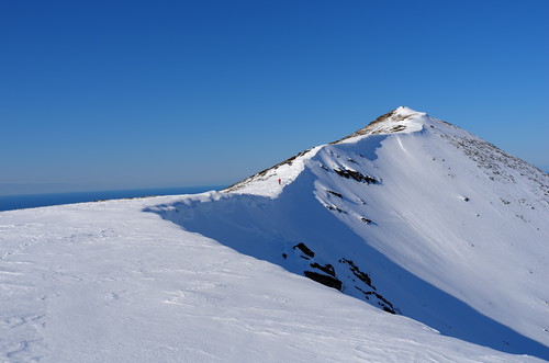 Elegant opp snøflanken