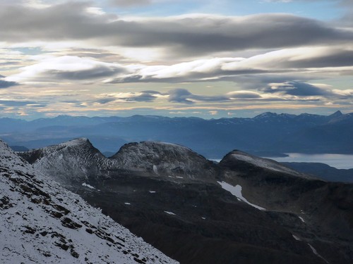 View west with Senja in the background