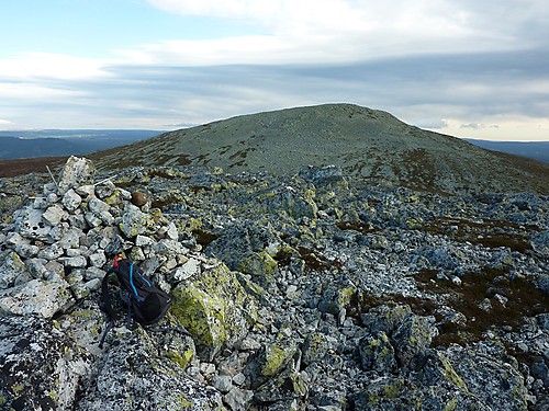 Fra Stensæterkanken mot Trysilfjellet.