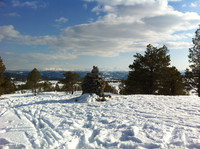 Toppvarden med Igelfjellet i bakgrunnen