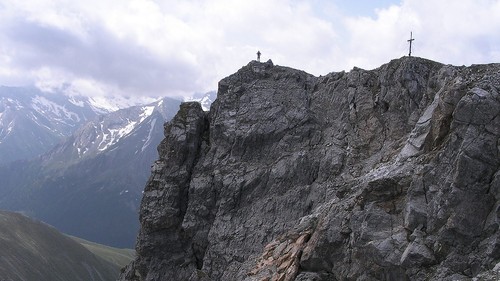 På toppen. Tauern-fjellenes høyeste punkt, visstnok.