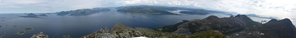 Panoramabilde fra Tomskjevelen