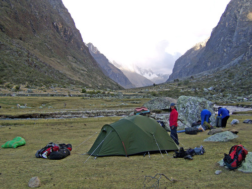 Back at the Llamacoral campsite