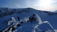 Toppvarden på Trollsteineggje 2300 fra nordsiden