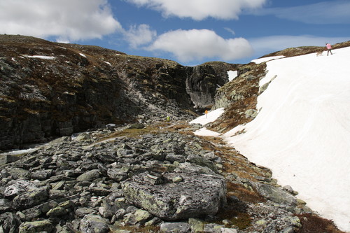 Ved inngangen til Jutulhogget.