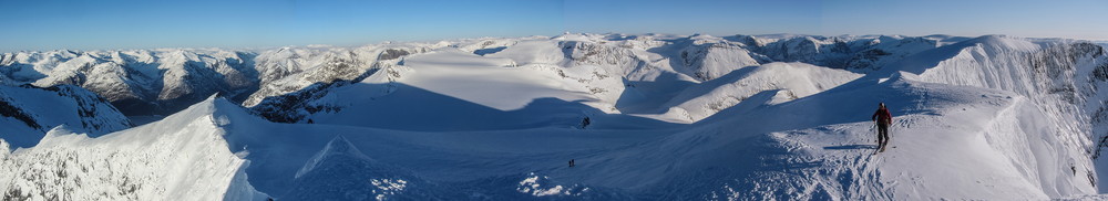 Panorama fra Stryneskåla del 2.